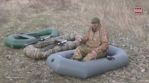 Инзер 200 гребная одноместная надувная лодка ПВХ