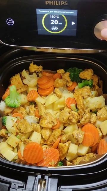 Смачно і швидко #аерогриль #philips #мульти_піч #cooking #chiken смотреть онлайн