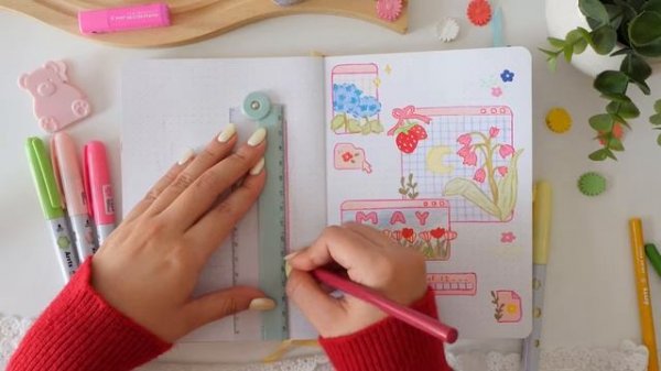 Planea conmigo | Bullet Journal Mayo 2025🌷