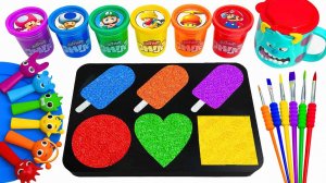 Мультики для детей. Смешные яркие Мультики - залипалки. Яркие Мультики про разукраски для малышей