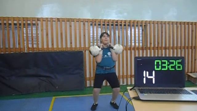 Гиревой спорт. Белякова Арина 2011 года 2 этап Онлайн Куб смотреть онлайн