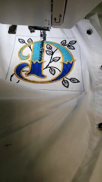 буквы с завитушками