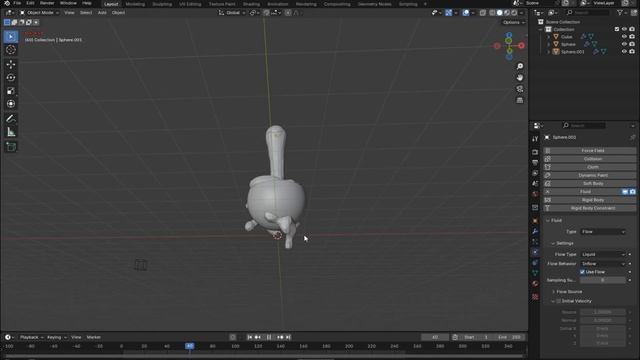 Что делать, если вода вытекает из сосуда в Blender 3d смотреть онлайн