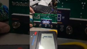 тест платы горенье духового шкафа после ремонта