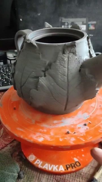 Новый чайник на оптимистичной оранжевой @plavkapro 🧡 #ceramic