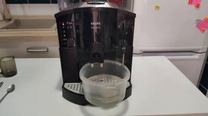 Krups Siziliana чистка от кофейных масел и накипи