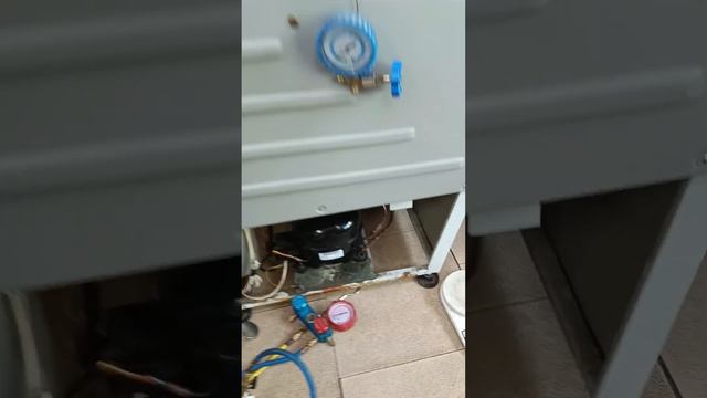 г.Ангарск ремонт холодильной витрины, утечка фреона п? смотреть онлайн