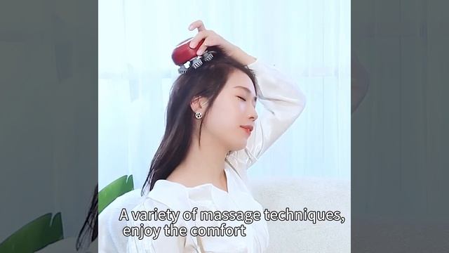 Многофункциональный электрический массажер для голо? смотреть онлайн