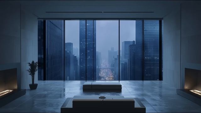 Minimalist Ambient  Skyline  Pause