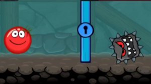 Играем в  Red ball 4. красный шар 4