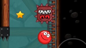 Играем в  Red ball 4. красный шар 4