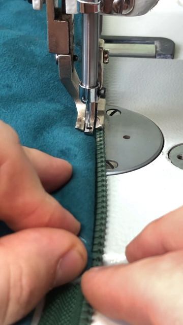 Вшиваю молнию сумки без специальной лапки #швейнаямаш