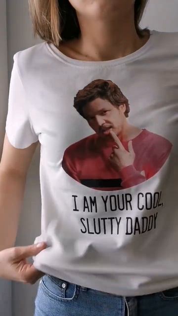 Печать на майках/ T shirt printing #pedropascal #беларусь #футболка смотреть онлайн