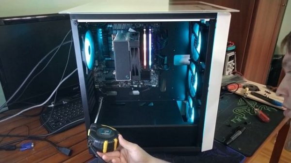 DeepCool CC560 WH, White мой обзор