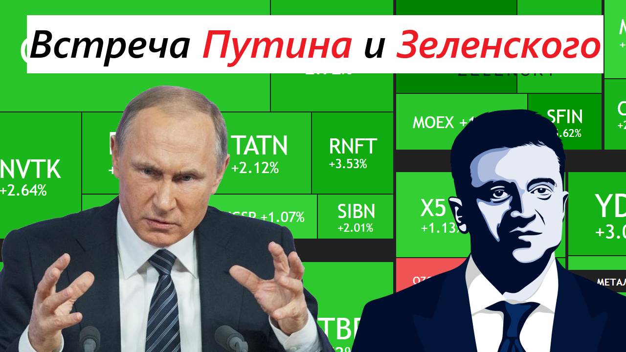 12 мая ► Встреча Путина и Зеленского / Рост рынка / Новости и отчеты ► ЧТО С АКЦИЯМИ СЕГОДНЯ смотреть онлайн