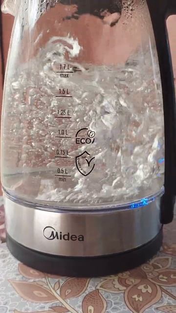 Кипящая вода в чайнике