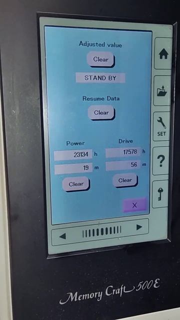 Боевая классика - или сколько может работать вышиваль?