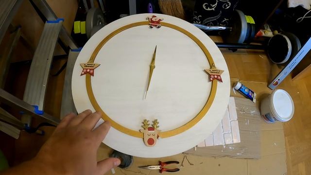 новогодние часы своими руками. #diy #часысвоимируками смотреть онлайн