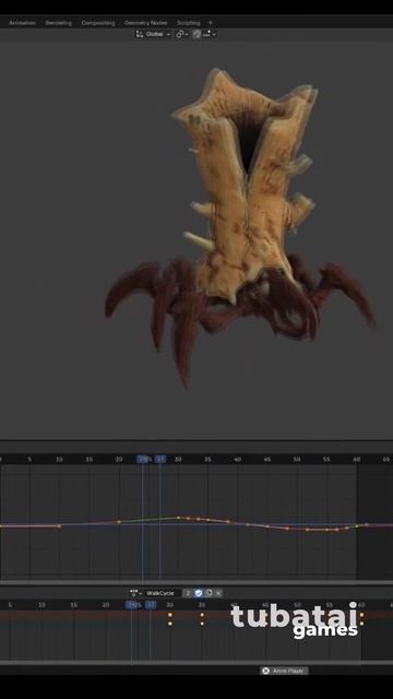 Риг и анимация шестиногого существа || Six legged creature rig and a смотреть онлайн