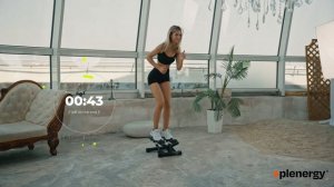 Жиросжигающая тренировка на степпере 10 мин! Марафон н?