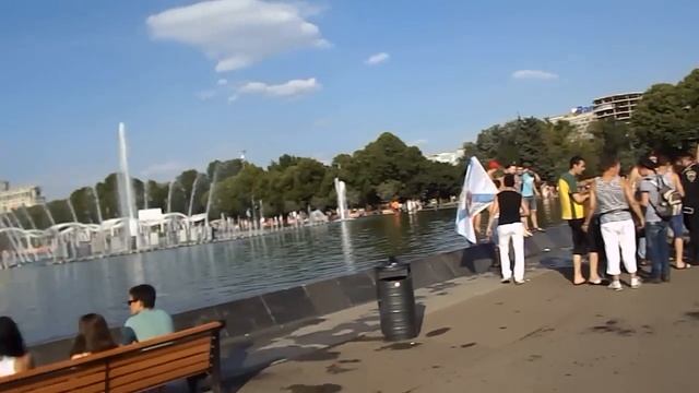 Парк Горького День ВМФ Фонтан 5 смотреть онлайн