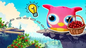 Совенок Хоп хоп строит мост для похода за ягодами!