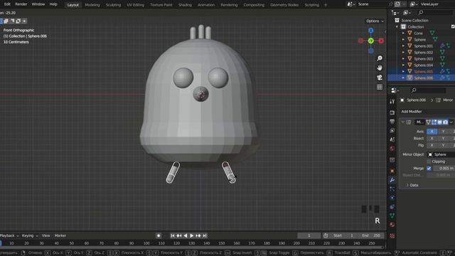 Blender для детей, для новичков, 3д птичка / blender for kids_blender for смотреть онлайн
