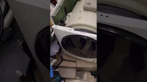 Стиральная машинка Бирюса, замена подшипника.