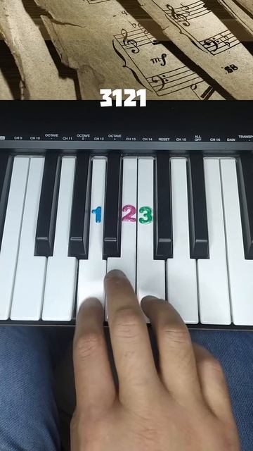 Играй как профи! Всего три клавиши! | Пиано туториал