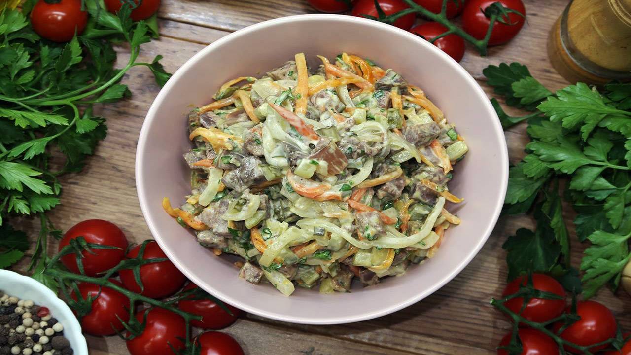 Самый Вкусный Салат Обжорка с Говядиной за 15 Минут! смотреть онлайн