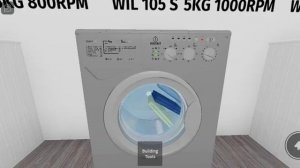 Стирка на индезит wisl 105 s шерсть 40 градусов 600 оборотов (