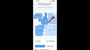 Xiaomi Mijia M40 робот пылесос Выбор комнат для уборки. Станд?