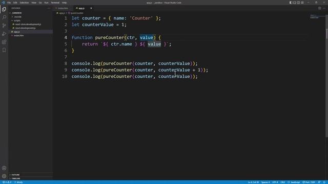 022. Conceptual Aside Pure Functions смотреть онлайн