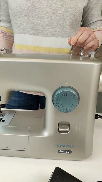 CHAYKA Art 55.  Распаковка электромеханической швейной маши