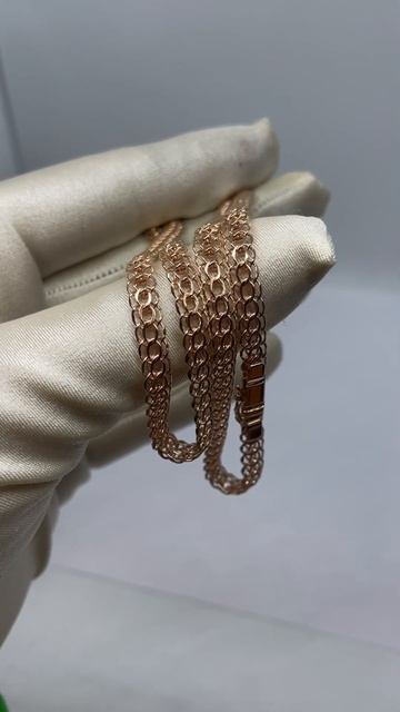 Золотая цепь Итальянка 585 пробы, вес 13,5 грамм, цена 60800, смотреть онлайн