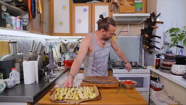 Картофель по деревенски Делаю дольки в духовке Соус ? смотреть онлайн