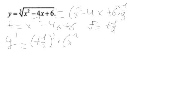 Производная сложной функции