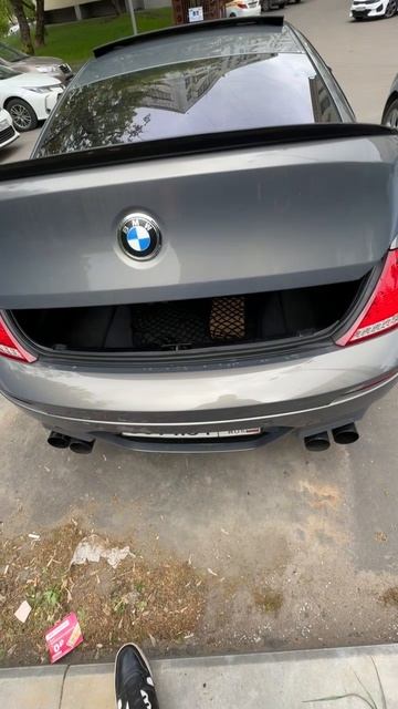 Электропривод багажника Bmw e63, функция защиты забытого ключа смотреть онлайн