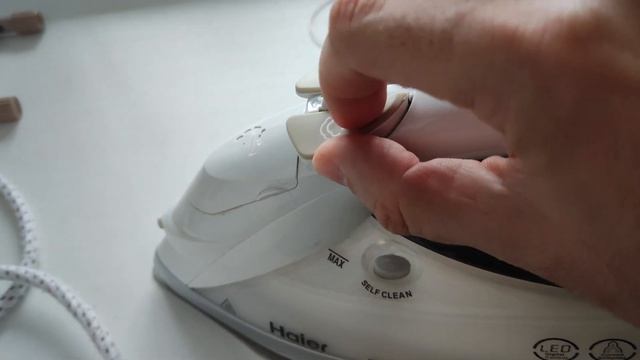 Залипла кнопка парового удара( Haier HI-600 смотреть онлайн