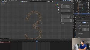 Анимация надувного текста в Blender