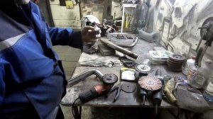 Полировка нержавейки. Глушитель