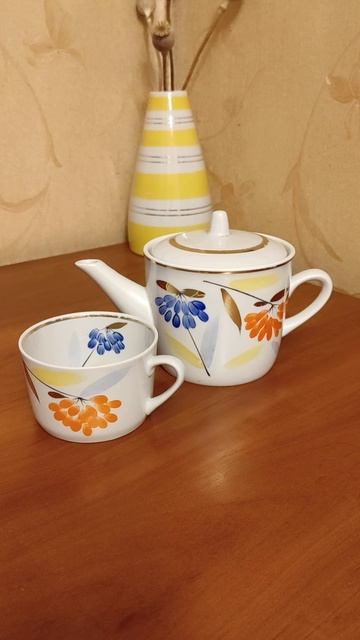 Фарфор Полонное Моя любимая посуда #посудассср#фарфор смотреть онлайн