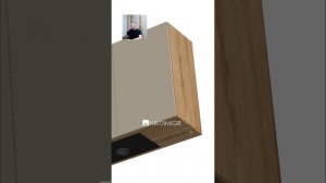 Шкаф под выстроенную вытяжку
