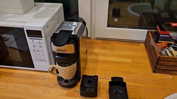 Готовим кофе с кофеваркой Kitfort KT-7192 @Kitfort @Китфорт