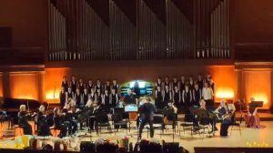 Хор мальчиков и юношей "Maestoso" 
муз. Д.Тухманов, сл. А.Поперечного "Аист на крыше"