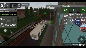 Поездка на троллейбусе BTZ 52011 88 по маршруту 7 в Roblox «Сосн