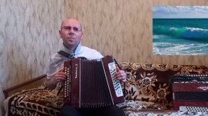 "Раскинулось море широко".(Кавер-версия).Гармонь.