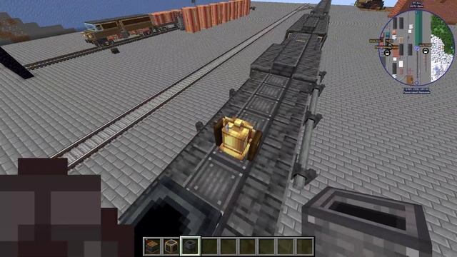 Minecraft Crate Mod Крутой Огромный ПОЕЗД 1.19.2 смотреть онлайн