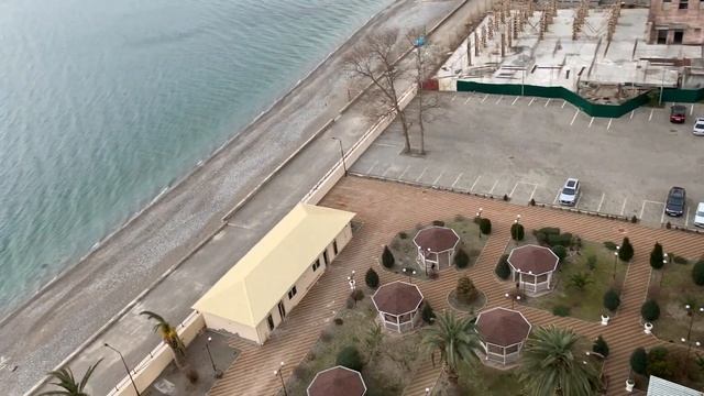 #черноеморе #погода #берег в Гагре