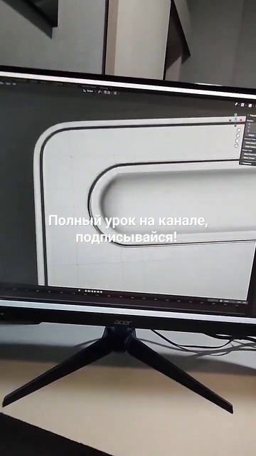 Моделирование планшета в 3d Blender / Modeling graphic tablet blender #blende смотреть онлайн